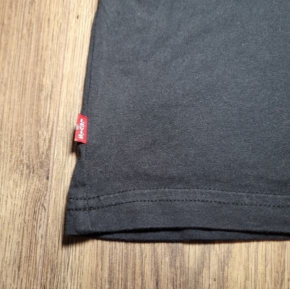 Levi's Youth Black Logo T-Shirt Size Medium 10-12Y - Picture 8 of 8